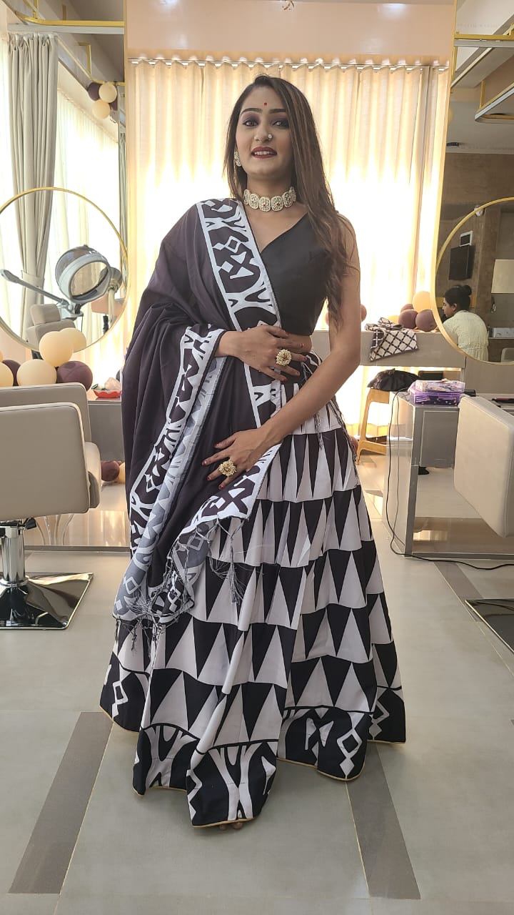 Lehenga Cotton SIlk