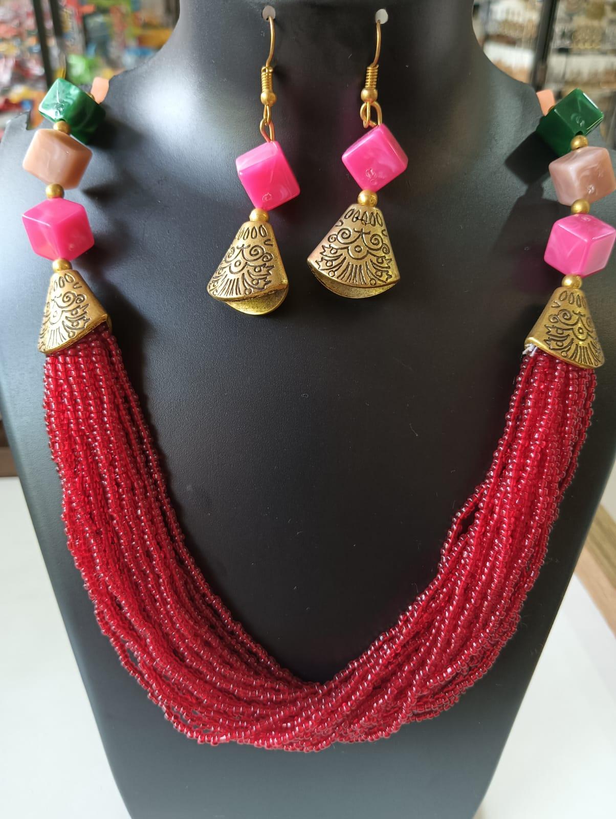 Thread necklace_AN1004