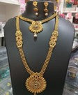 Double layered necklace set_bridal_GP1006
