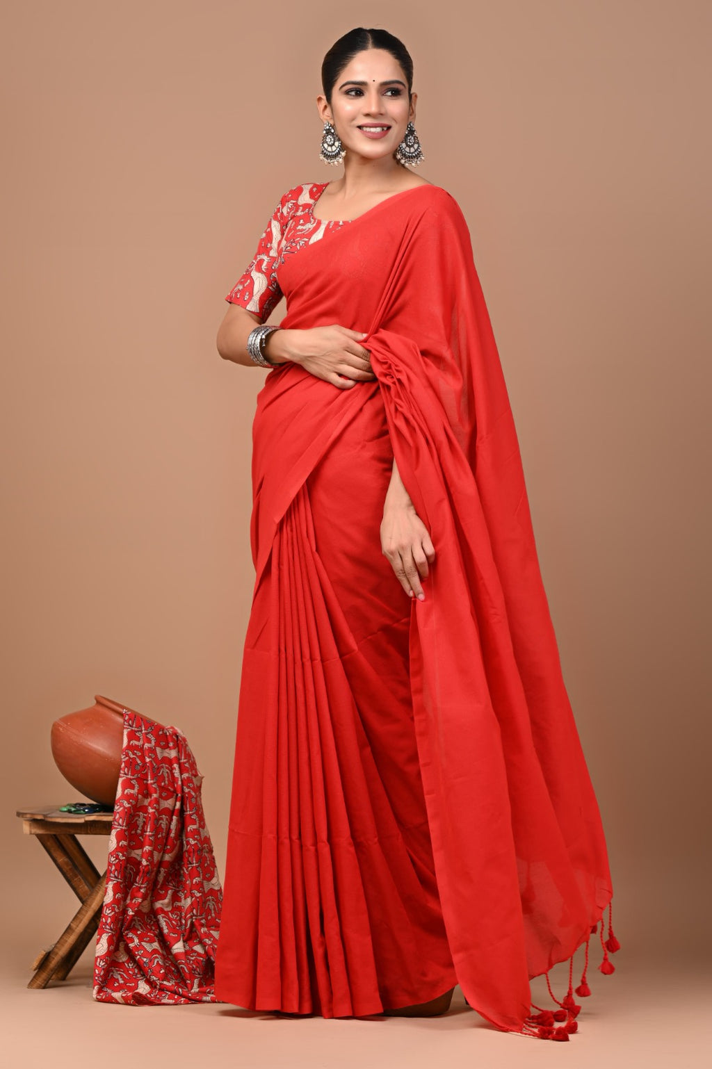 Pure Cotton Khadi Saree_RFT