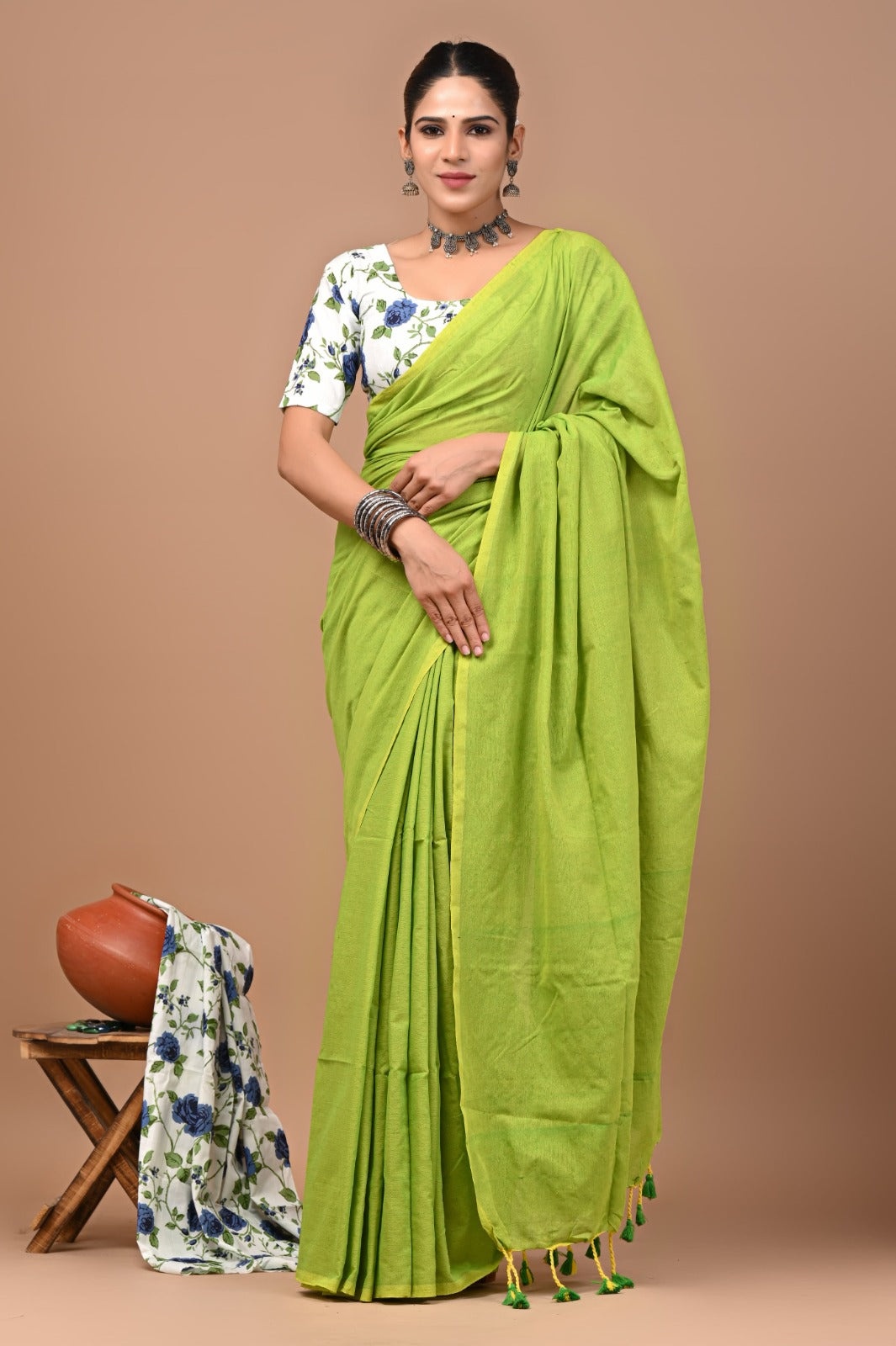 Pure Cotton Khadi Saree_RFT
