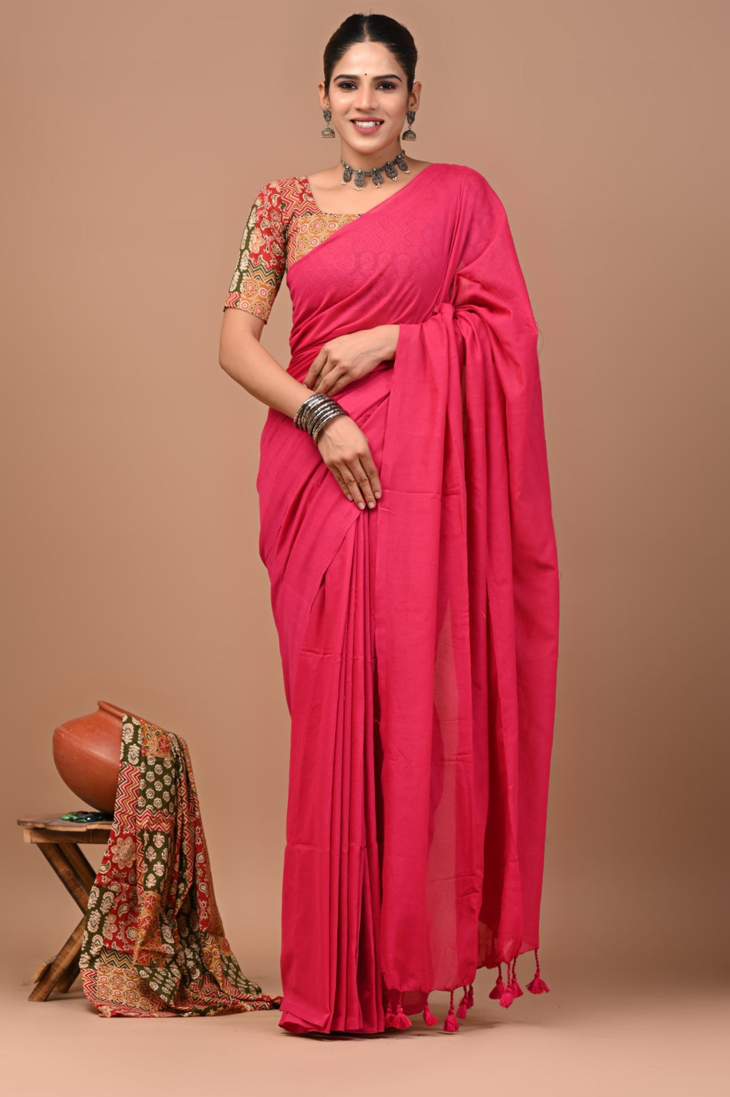 Pure Cotton Khadi Saree_RFT