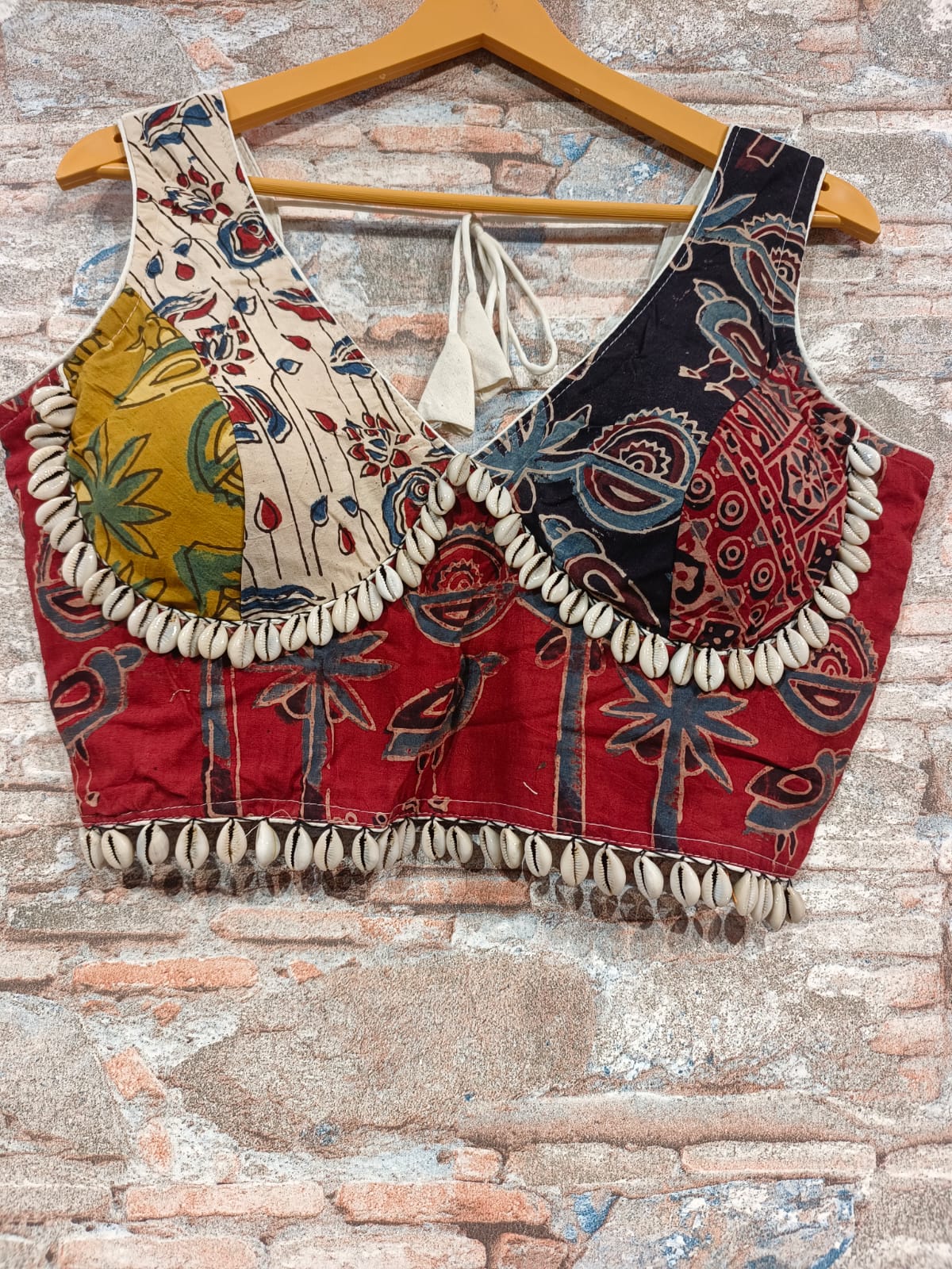 Pure Cotton material Blouse Khadi