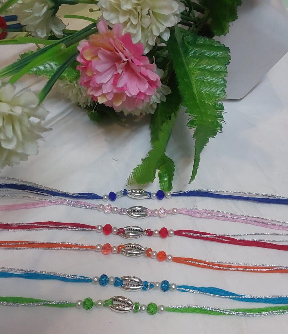 Rakhi (MOQ-6)- German Silver Kori