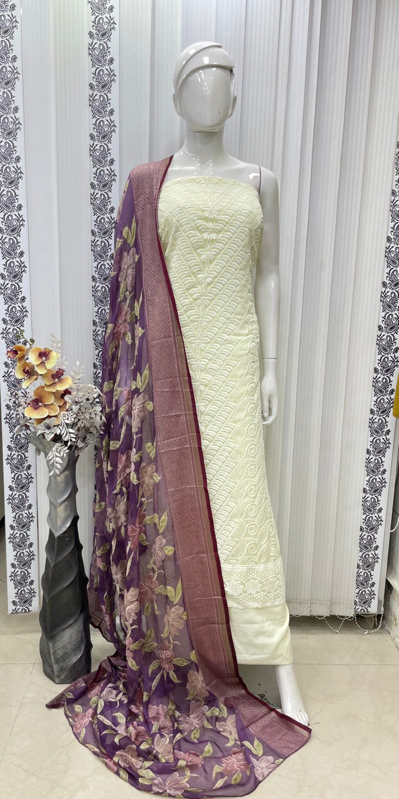 TOP GEORGETTE CHICKEN WITH LINING&nbsp;