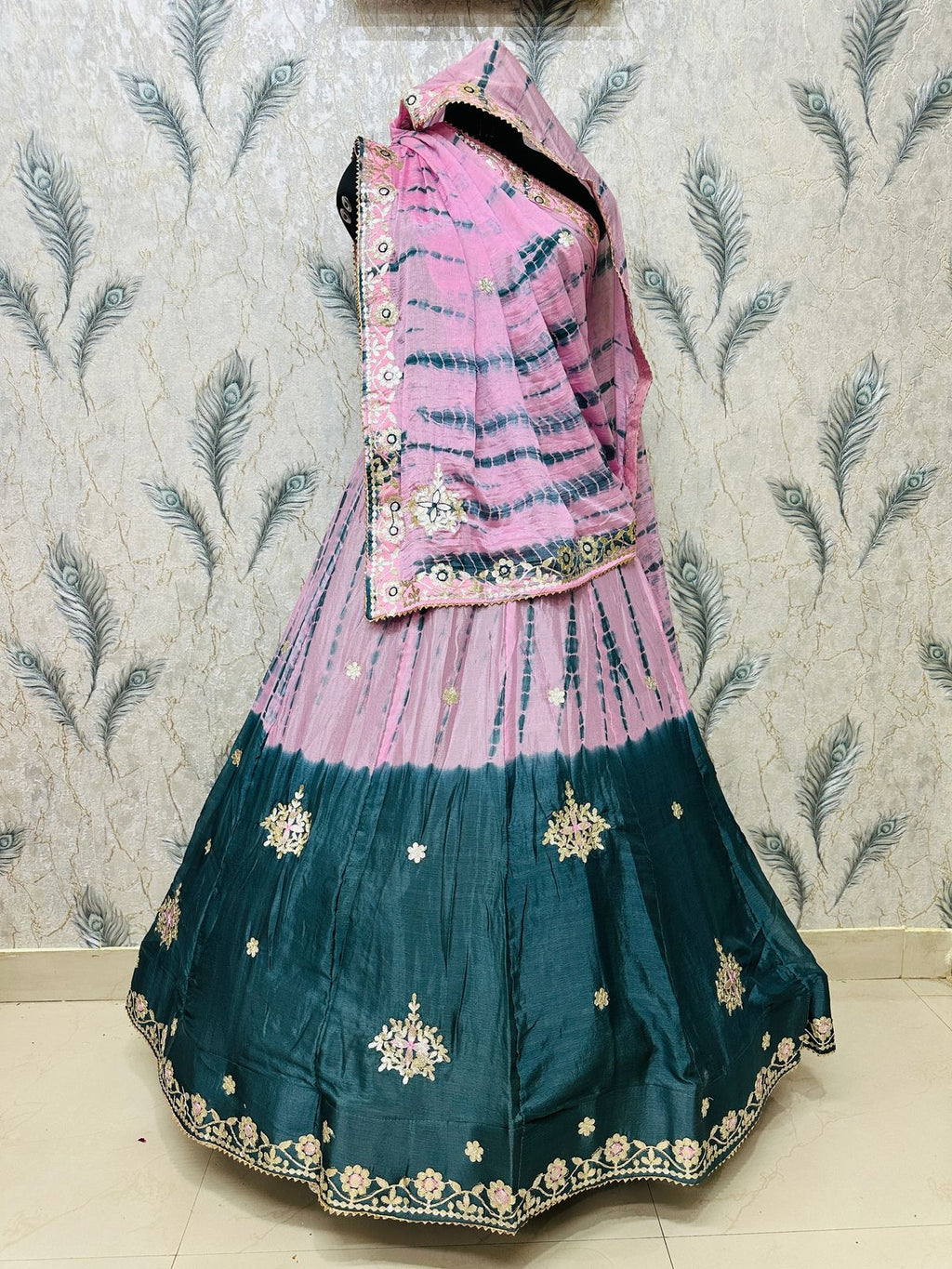 Hand Made Jaipuri Lehenga & materials
