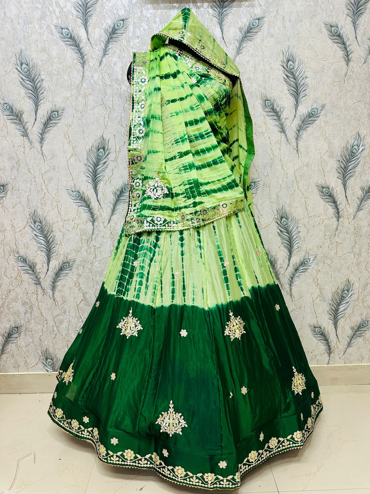 Hand Made Jaipuri Lehenga & materials