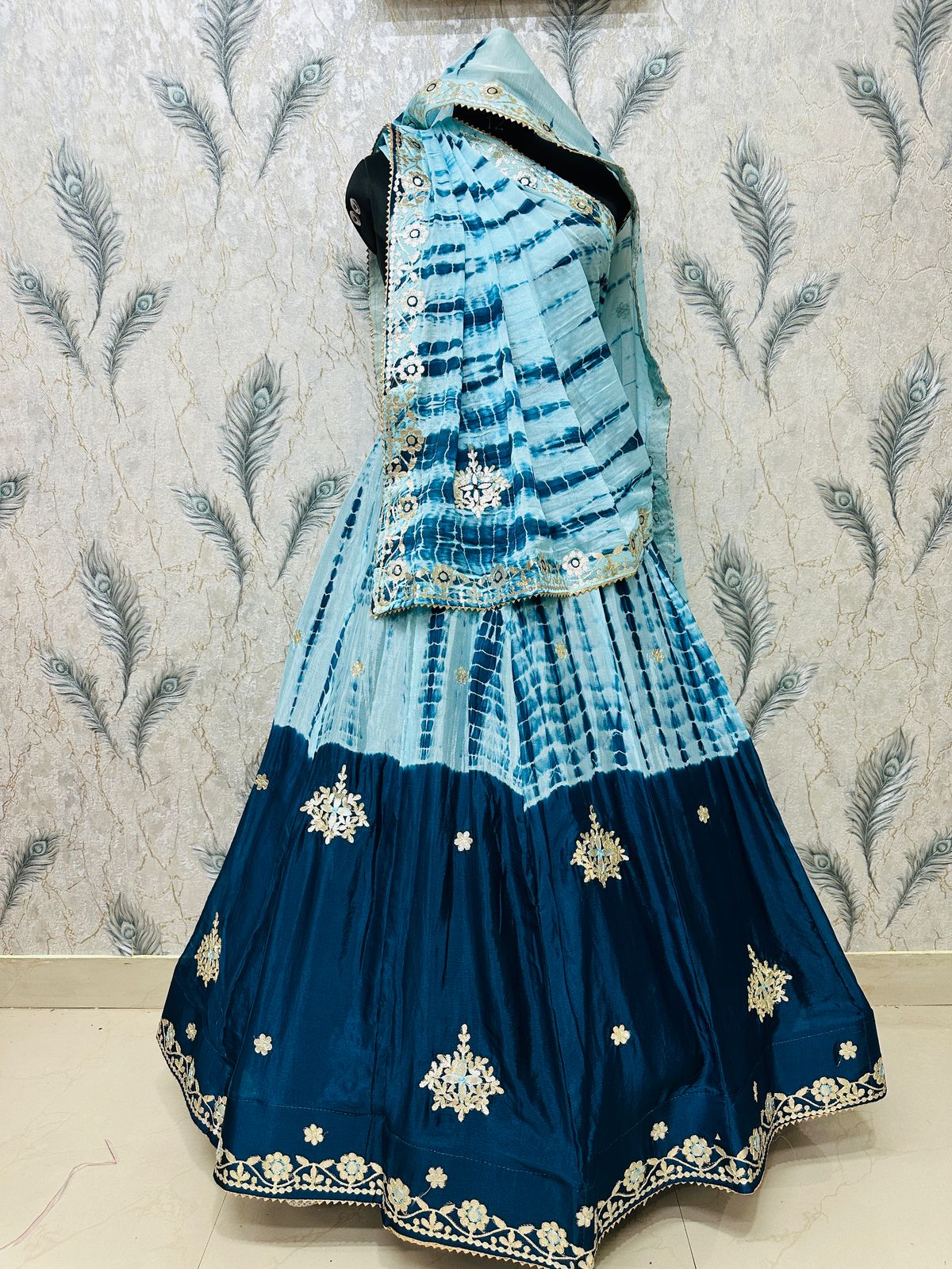 Hand Made Jaipuri Lehenga & materials