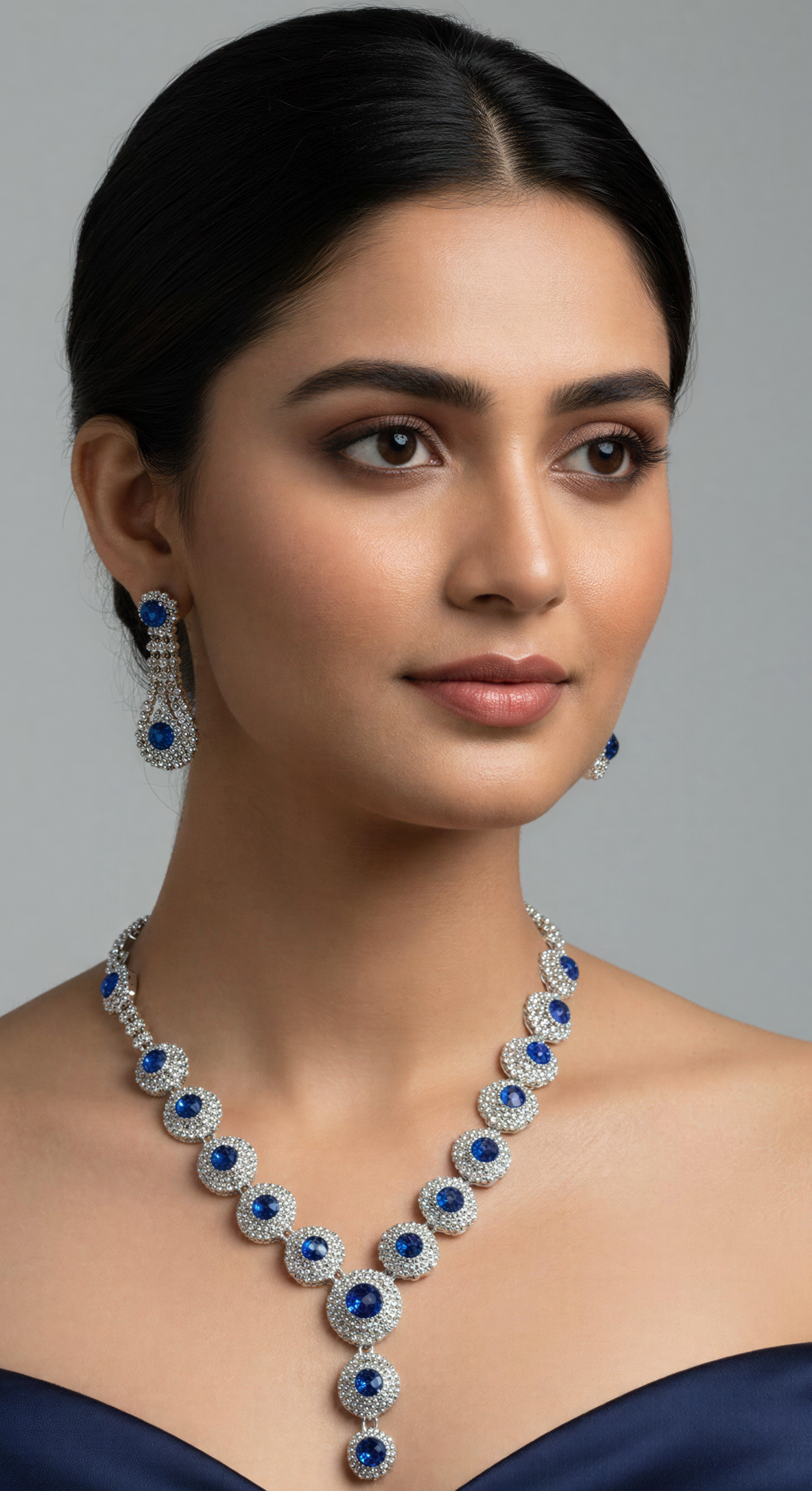 Artifical diamond set (blue)