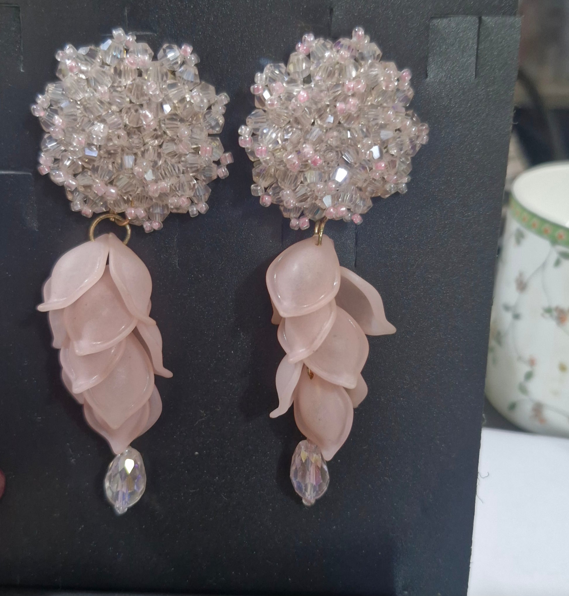 Crystal earring