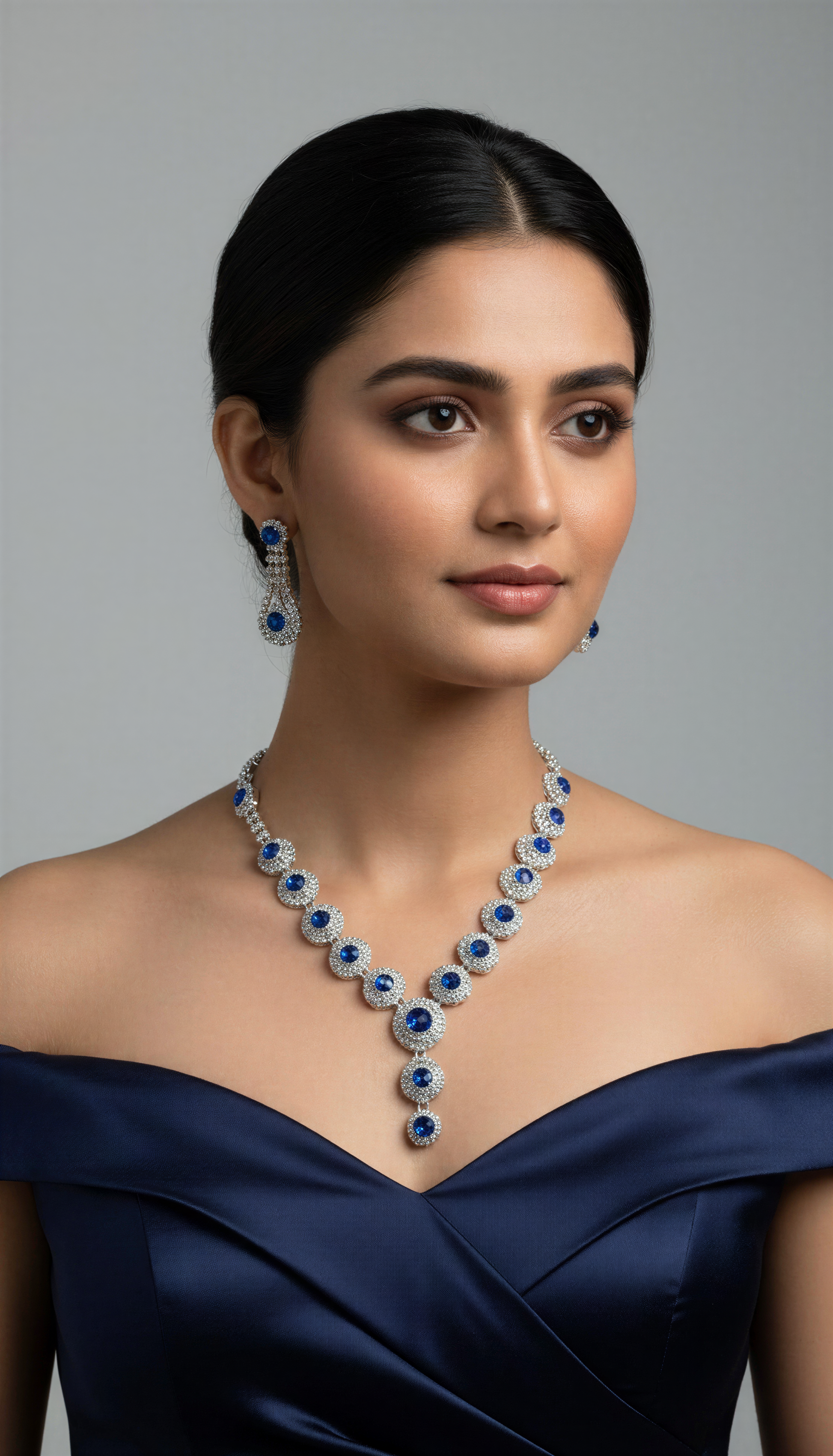 Artifical diamond set (blue)