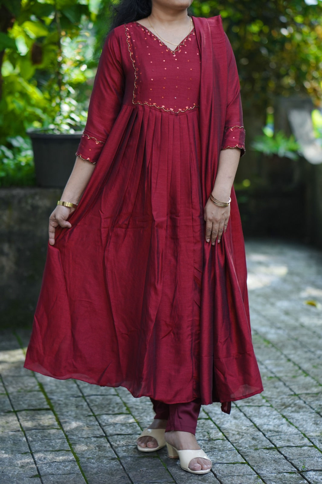 Badrinath silk- 3 piece